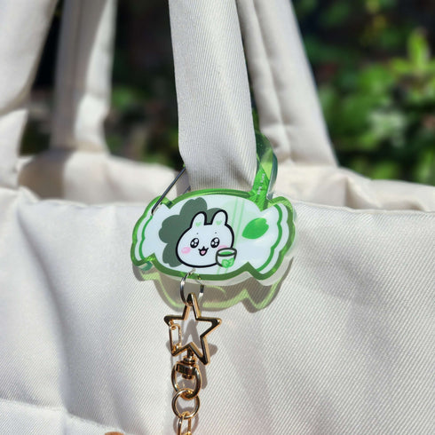 Rabbit Candy Matcha Carabiner